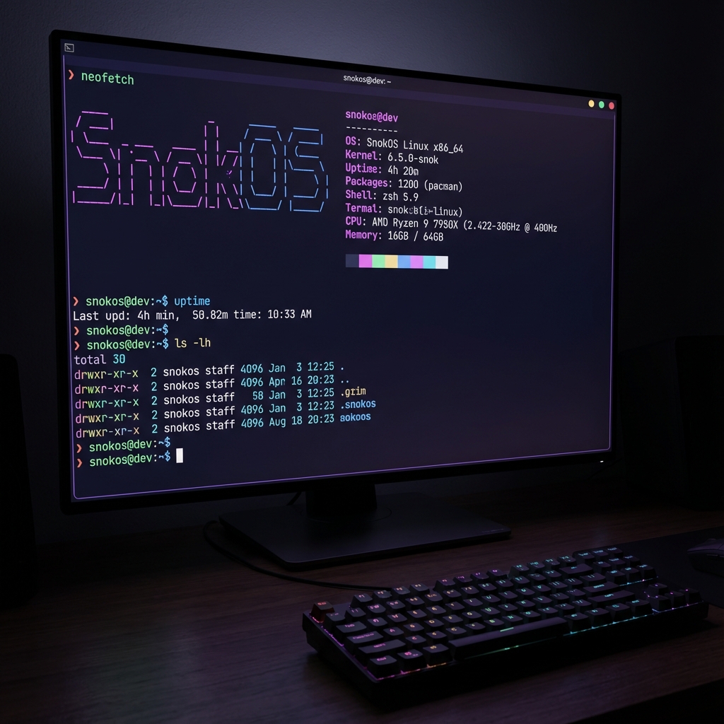 SnokOS Terminal